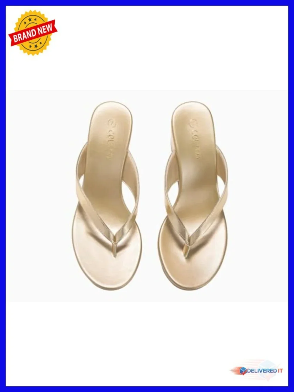 Women's Platform Wedge Sandals Flip Flops Slip On Slides 3.1in Heel